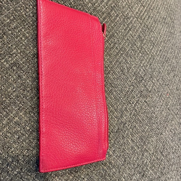 Lodis red leather wallet - Picture 2 of 7
